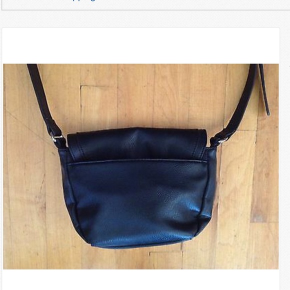 NINE WEST Black Faux Leather CROSSBODY Handbag - Picture 9 of 10